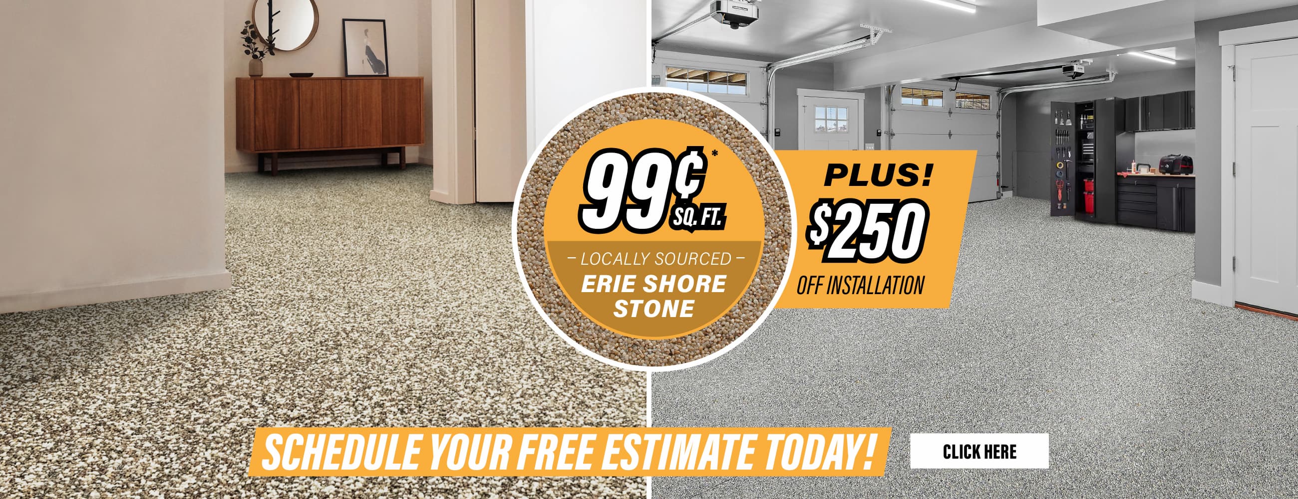 As Low As $.99 sq. ft. Schedule Your Free Cost Estimate Today!