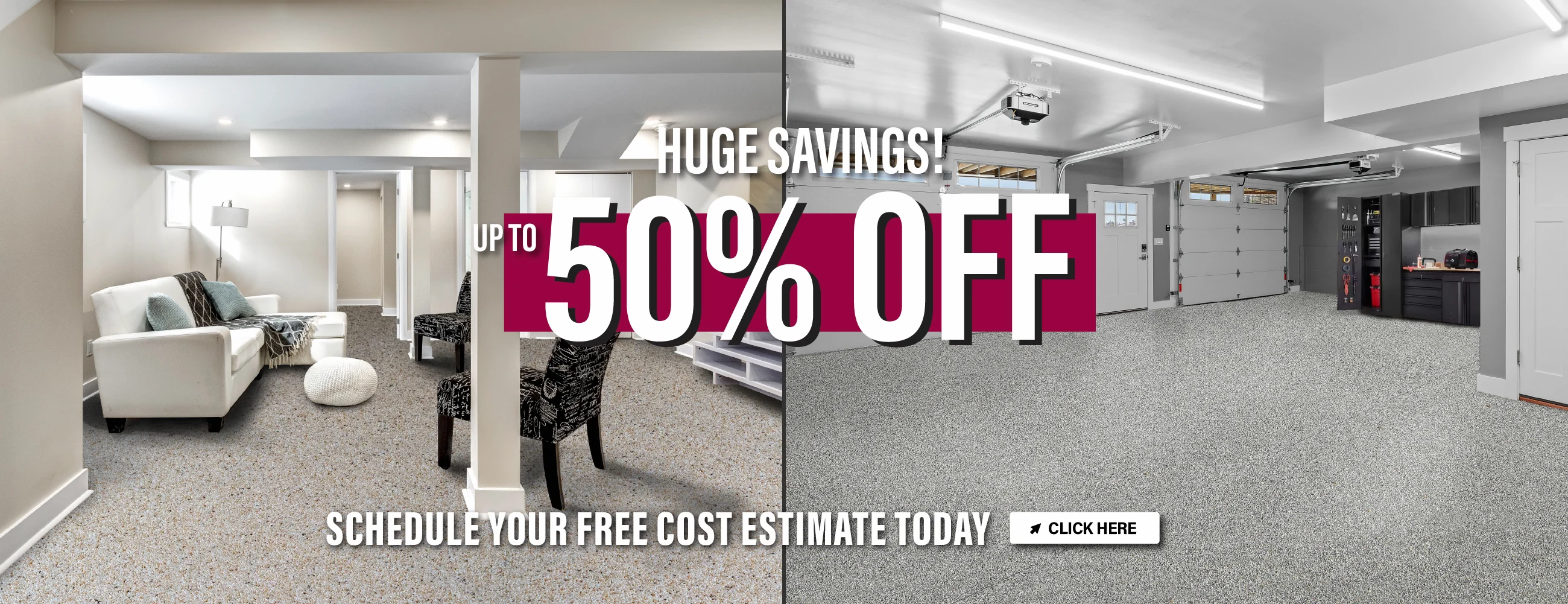 As Low As $.99 sq. ft. Schedule Your Free Cost Estimate Today!